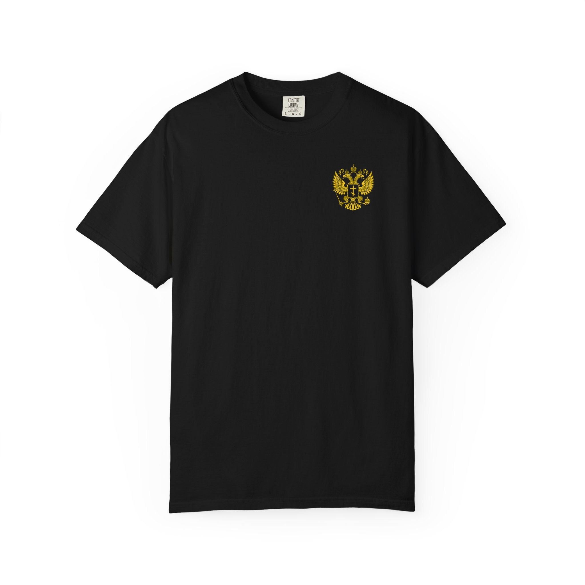 Russia T-Shirt – Black T-Shirt with Russian Symbol | FlagZ